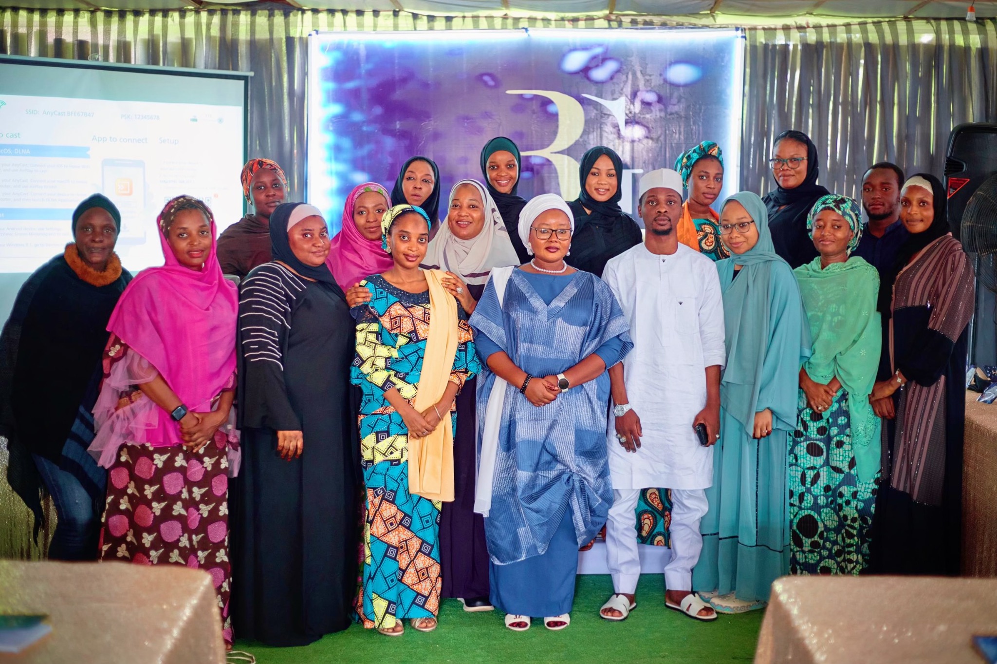 Amb. Faisal Hussain Abdullahi with participants at a Business Development and Leadership Master Class