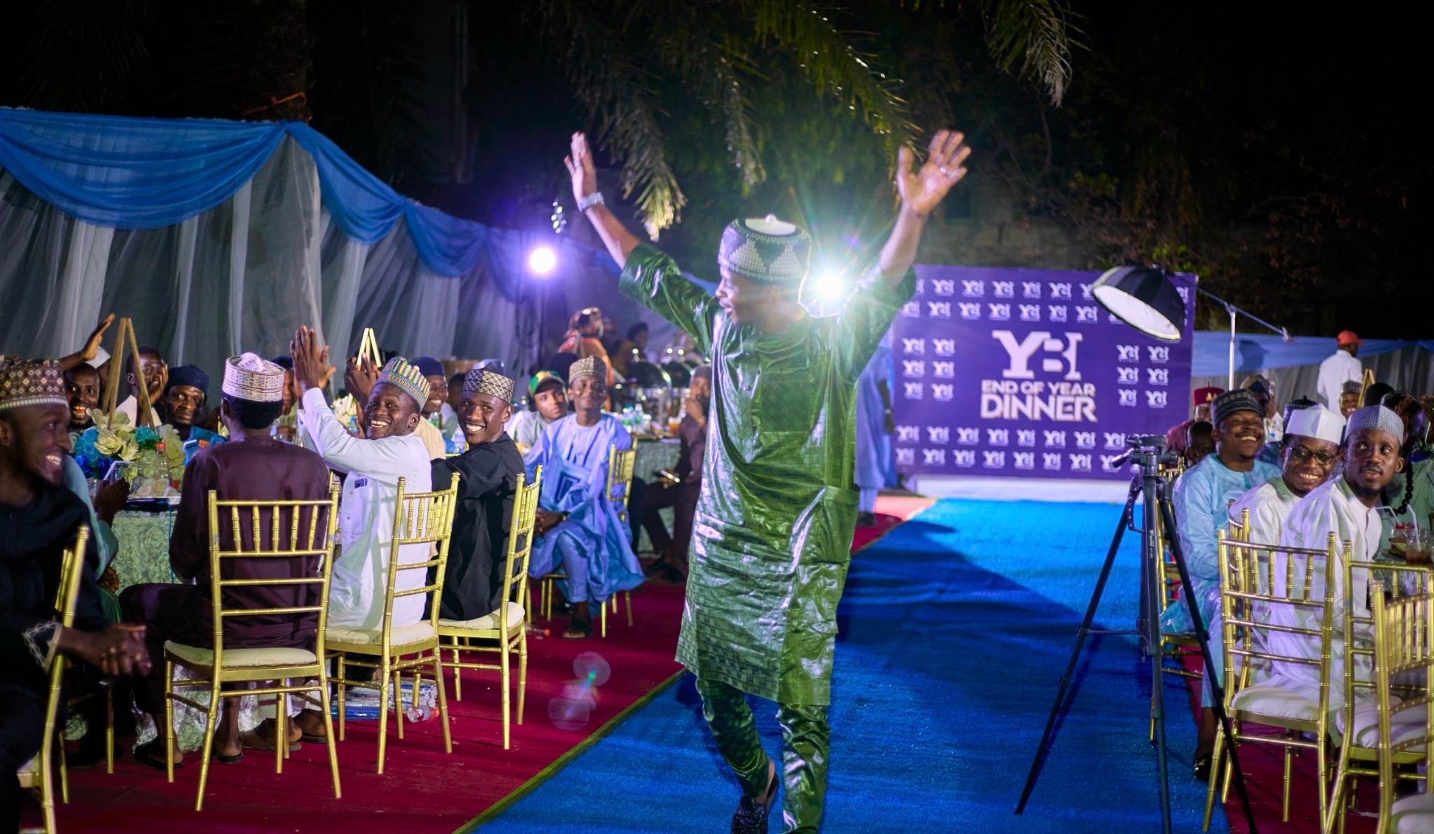 Amb. Faisal Hussain Abdullahi at a YBI event